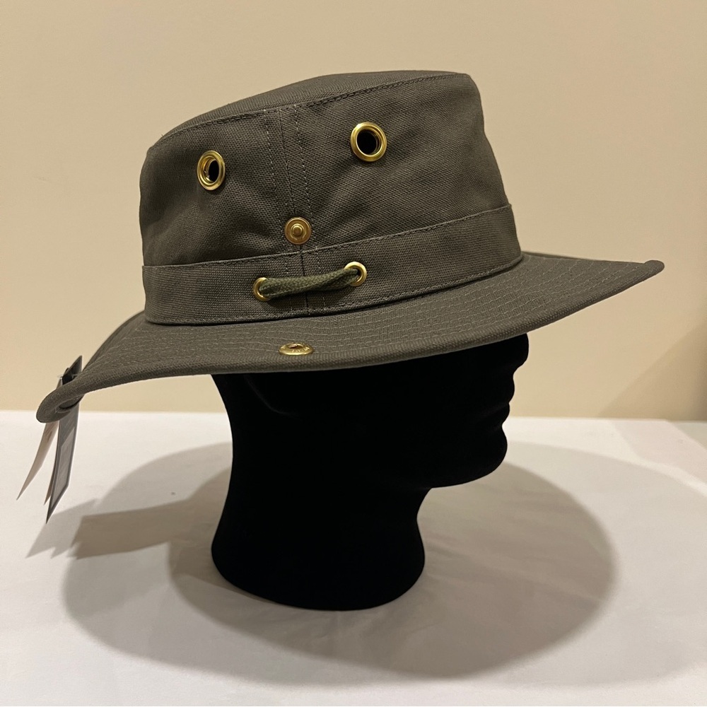 TILLEY T3 CLASSIC HAT - OLIVE  - SIZE 7 3/8- NWT - UNISEX MADE IN CANADA 🇨🇦